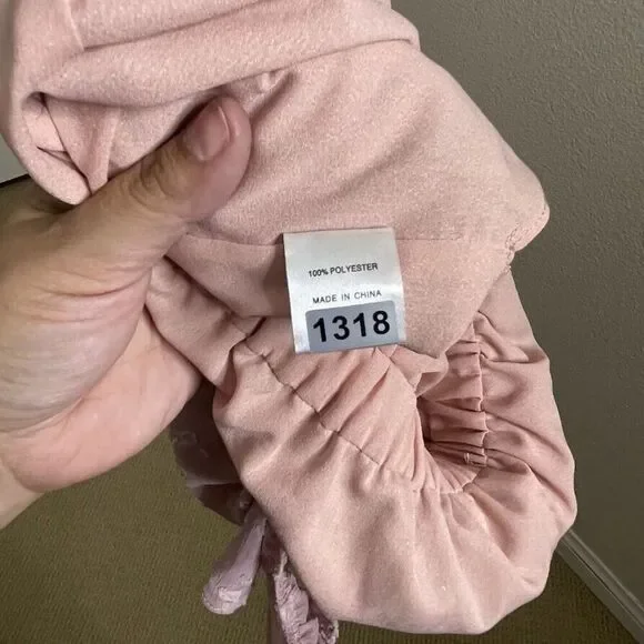 Revolve Superdown Romper XS Off Shoulder Pink Star Detail Aviana Cutout Pull On - Picture 7 of 9